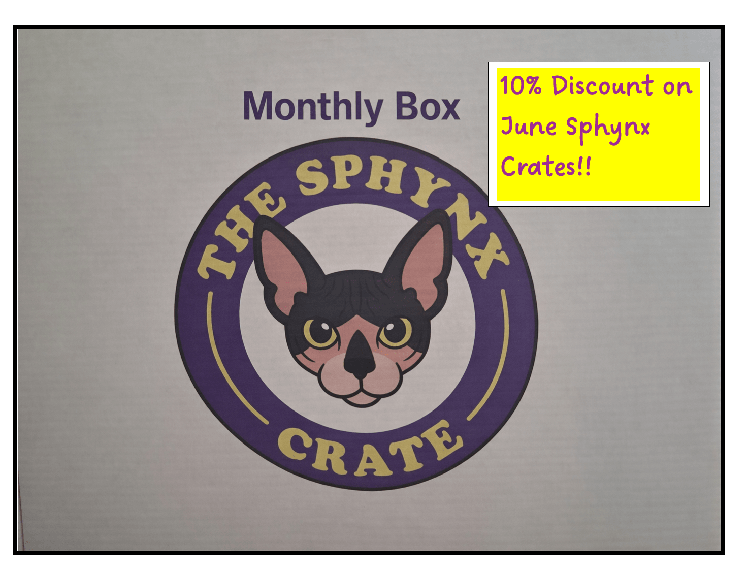 Monthly Subscription Box - The Sphynx Crate